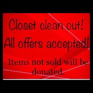 ROCK BOTTOM PRICES‼️LAST CHANCE ON MOST ITEMS‼️